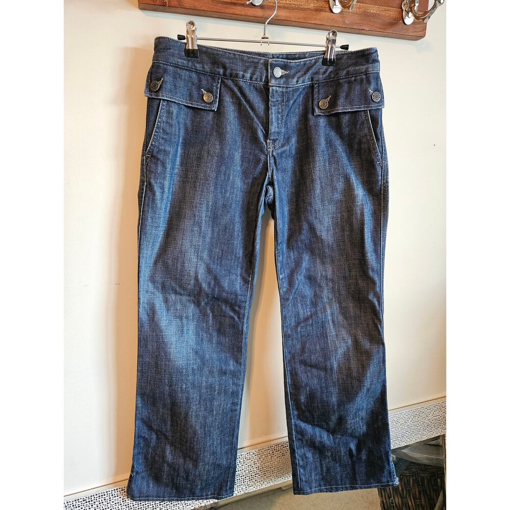 Banana Republic Low Rise Wide Leg Jeans Size 6